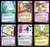 Size: 1024x953 | Tagged: safe, artist:mlpccg, enterplay, angel bunny, applejack, gummy, opalescence, owlowiscious, rarity, tank, winona, alligator, bird, cat, dog, earth pony, owl, pony, rabbit, tortoise, unicorn, g4, marks in time, my little pony collectible card game, animal, ccg, female, food, horn, mare, merchandise, muffin, pet six