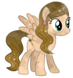 Size: 3025x3237 | Tagged: safe, artist:cloudy glow, oc, oc only, oc:sweet melody, crystal pony, pegasus, pony, crystal pony oc, female, high res, mare, pegasus oc, simple background, solo, transparent background