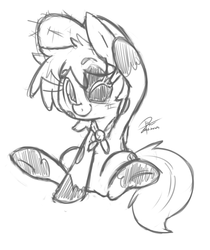 Size: 2550x3034 | Tagged: safe, artist:leadhooves, oc, oc only, hobo pony, monochrome, solo