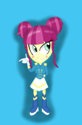 Size: 1024x1558 | Tagged: safe, artist:mildockart, majorette, sweeten sour, equestria girls, g4, my little pony equestria girls: friendship games, blushing, clothes, cute, doll, equestria girls minis, female, request, requested art, skirt, solo, toy