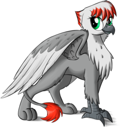 Size: 924x978 | Tagged: safe, artist:sirzi, oc, oc only, oc:up1ter, griffon, female, paws, simple background, solo, transparent background