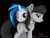 Size: 1200x900 | Tagged: safe, artist:hashbro, dj pon-3, octavia melody, vinyl scratch, g4, 3d, female, lesbian, ship:scratchtavia, shipping