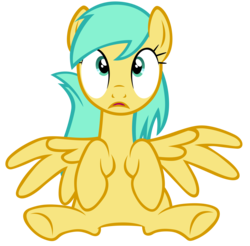 Size: 7100x7000 | Tagged: safe, artist:tardifice, sunshower raindrops, pegasus, pony, g4, absurd resolution, female, looking at you, mare, simple background, sitting, solo, spread wings, transparent background, vector