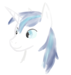 Size: 598x631 | Tagged: safe, artist:cheri-bomb, shining armor, g4, bust, doodle, male, portrait, solo