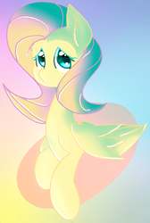 Size: 300x446 | Tagged: safe, artist:jeremy-the-lemon, fluttershy, g4, female, sad, solo