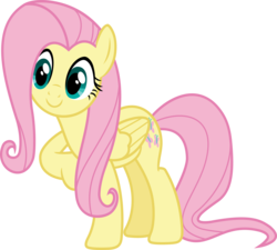 Size: 5000x4491 | Tagged: safe, artist:weegeestareatyou, fluttershy, g4, stare master, .svg available, absurd resolution, female, simple background, solo, transparent background, vector