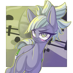 Size: 3000x3000 | Tagged: safe, artist:kaikoinu, limestone pie, earth pony, pony, g4, blushing, female, high res, looking at you, mare, solo