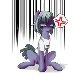 Size: 1504x1504 | Tagged: safe, artist:0ryomamikado0, limestone pie, g4, clothes, cute, female, solo, t-shirt, unamused