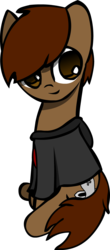 Size: 2154x4877 | Tagged: safe, artist:darksoma, oc, oc only, oc:liam king, brown eyes, clothes, controller, cutie mark, dark brown, dark brown hair, dark hoodie, drawing, exclusive, eye shading, flash, flash sketch, full body, hair, hoodie, l&d, red shirt, shadows, shirt, simple background, sketch, solo, sword, tail, transparent background, vector, weapon