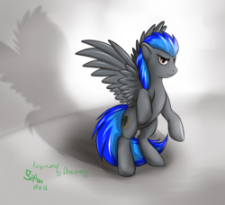 Size: 1280x1169 | Tagged: safe, artist:gifron, oc, oc only, pegasus, pony, solo