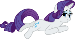 Size: 5000x2647 | Tagged: safe, artist:weegeestareatyou, rarity, g4, lesson zero, female, simple background, solo, transparent background, vector