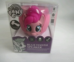 Size: 1440x1200 | Tagged: safe, pinkie pie, rainbow dash, g4, bluetooth, irl, merchandise, photo, speaker