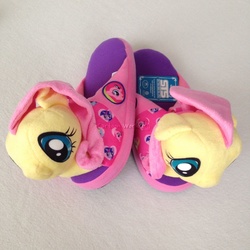 Size: 1600x1600 | Tagged: safe, fluttershy, g4, clothes, head, irl, merchandise, photo, slippers