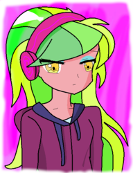 Size: 468x608 | Tagged: safe, artist:snowycupcakes, lemon zest, equestria girls, g4, anime, female, solo