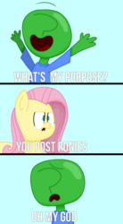 Size: 2004x3632 | Tagged: safe, artist:laserpewpewrblx, fluttershy, oc, oc:anon, human, g4, comic, high res, rick and morty, something ricked this way comes