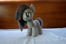 Size: 2048x1364 | Tagged: safe, artist:egalgay, marble pie, g4, handmade, irl, photo, plushie, solo