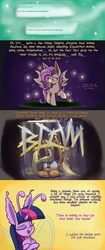 Size: 1280x3051 | Tagged: safe, artist:heir-of-rick, applejack, fluttershy, twilight sparkle, bat pony, breezie, monster pony, original species, tatzlpony, miss pie's monsters, g4, ask, breeziefied, comic, fear of the dark, fear of thunder, flutterbat, impossibly large ears, race swap, scared, species swap, tatzljack, thunder, tumblr, twilight breezie