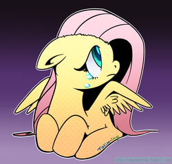 Size: 1000x950 | Tagged: safe, artist:talimingi, fluttershy, g4, crying, female, sad, sad pony, solo