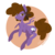 Size: 900x900 | Tagged: safe, artist:raygirl, oc, oc only, oc:cloudy hoops, pegasus, pony, cutie mark, female, hooves, lineless, mare, solo, wings
