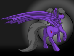 Size: 1000x750 | Tagged: safe, artist:gifron, oc, oc only, bat pony, pony, solo