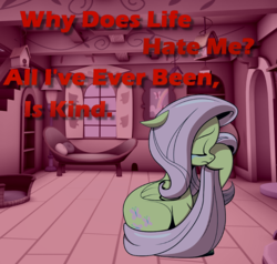 Size: 844x802 | Tagged: safe, fluttershy, g4, crying, sad, text