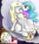 Size: 1600x1800 | Tagged: safe, artist:novaspark, princess celestia, princess luna, oc, oc:bon appe'tit, alicorn, pony, g4, belly, belly button, dream, fetish, licking, licking lips, lunaprey, multiple prey, preylestia, sleeping, throat bulge, tongue out, vore