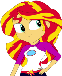 Size: 800x991 | Tagged: safe, artist:fj23pk, sunset shimmer, equestria girls, g4, my little pony equestria girls: legend of everfree, campet, female, simple background, solo, transparent background