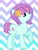 Size: 774x1031 | Tagged: safe, artist:iidazzlingwolf, sunny flare, equestria girls, g4, equestria girls ponified, female, ponified, solo