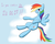 Size: 5000x4000 | Tagged: safe, artist:lordzid, rainbow dash, pony, g4, blushing, cloud, female, solo