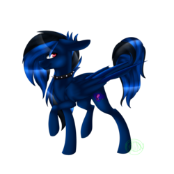 Size: 2600x2600 | Tagged: safe, artist:immagoddampony, oc, oc only, bat pony, pony, high res, solo