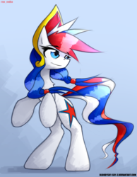 Size: 1024x1320 | Tagged: safe, artist:n_thing, oc, oc only, oc:marussia, pony, nation ponies, ponified, russia, solo