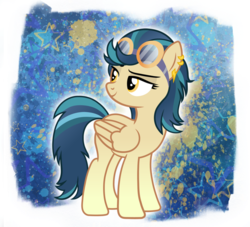 Size: 938x851 | Tagged: safe, artist:rish--loo, indigo zap, pony, g4, female, ponified, solo