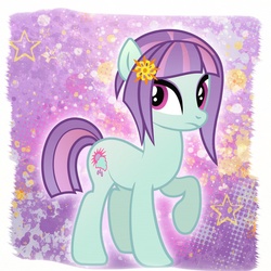 Size: 894x893 | Tagged: safe, artist:rish--loo, sunny flare, pony, g4, female, ponified, solo