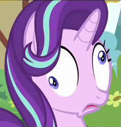 Size: 683x720 | Tagged: safe, artist:diamondwhits, edit, edited screencap, screencap, starlight glimmer, g4, my little pony: friendship is magic, no second prances, derp, faic, female, photoshop, solo