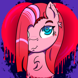 Size: 1000x1000 | Tagged: safe, artist:lazerblues, pinkie pie, g4, female, pinkamena diane pie, solo