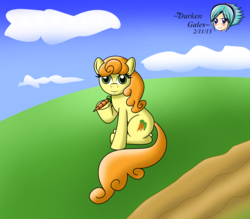 Size: 2616x2291 | Tagged: safe, artist:darkengales, carrot top, golden harvest, pony, g4, carrot, female, food, high res, solo