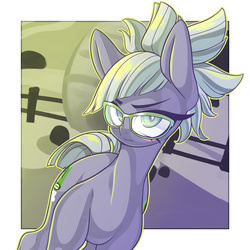 Size: 3000x3000 | Tagged: safe, artist:kaikoinu, limestone pie, g4, blushing, cute, female, glasses, high res, looking at you, solo