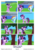 Size: 5656x8000 | Tagged: safe, artist:waveywaves, rainbow dash, twilight sparkle, g4, absurd resolution, body swap, comic, magical loyalty