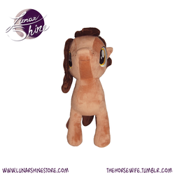 Size: 1400x1400 | Tagged: safe, oc, oc only, oc:brownie bun, earth pony, pony, irl, photo, plushie, simple background, solo