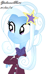 Size: 168x241 | Tagged: safe, artist:dashiepowerbases, artist:yulianapie26, trixie, equestria girls, g4, alternate hairstyle, alternate universe, base used, clothes, clothes swap, commission, crystal prep academy, crystal prep academy uniform, crystal prep shadowbolts, female, school uniform, solo