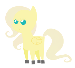 Size: 942x848 | Tagged: safe, artist:skrollz, oc, oc only, oc:psychoshy, pegasus, pony, fallout equestria, fallout equestria: project horizons, paper pony, power hoof, simple background, solo, white background