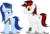 Size: 4653x3174 | Tagged: safe, artist:skrollz, oc, oc only, oc:blackjack, oc:p-21, pony, fallout equestria, fallout equestria: project horizons, bedroom eyes, colored sclera, eyelashes, female to male, male, male to female, mare oc, no eyelashes, pjack, pony oc, rule 63, simple background, stallion, story in the comments, transparent background, yellow sclera