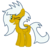 Size: 1152x1152 | Tagged: safe, artist:motownwarrior01, artist:pegasski, oc, oc only, oc:golden flurry, g4, base used, one eye closed, simple background, solo, transparent background, wink