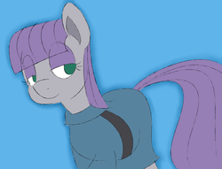 Size: 2548x1945 | Tagged: safe, artist:overlord-derpy, maud pie, g4, colored, female, sketch, solo