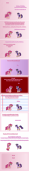 Size: 504x2920 | Tagged: safe, artist:verve, part of a set, pinkie pie, twilight sparkle, alicorn, genie, pony, ain't never had friends like us, ask genie twilight, g4, abstract background, checkerboard, comic, jewelry, lined paper, magic, part of a series, pinkie being pinkie, pixel art, simple background, twilight sparkle (alicorn), white background