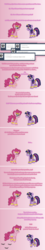 Size: 504x2784 | Tagged: safe, artist:verve, part of a set, pinkie pie, twilight sparkle, alicorn, genie, pony, ain't never had friends like us, ask genie twilight, g4, ask, comic, happy, jewelry, magic, part of a series, pixel art, pronking, smiling, tumblr, twilight sparkle (alicorn)