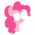 Size: 2500x2500 | Tagged: safe, artist:limejerry, pinkie pie, g4, bust, female, high res, portrait, simple background, solo, transparent background