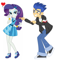 Size: 2064x2224 | Tagged: safe, artist:themexicanpunisher, flash sentry, rarity, equestria girls, g4, female, heart, high res, male, sentrity, shipping, straight