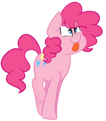 Size: 2635x3000 | Tagged: safe, artist:befishproductions, pinkie pie, g4, cute, diapinkes, female, heart, heart eyes, high res, signature, simple background, solo, transparent background, wingding eyes