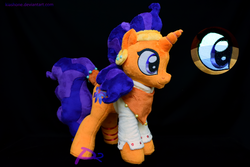 Size: 1024x683 | Tagged: safe, artist:kiashone, saffron masala, g4, my little pony: friendship is magic, spice up your life, irl, photo, plushie, solo